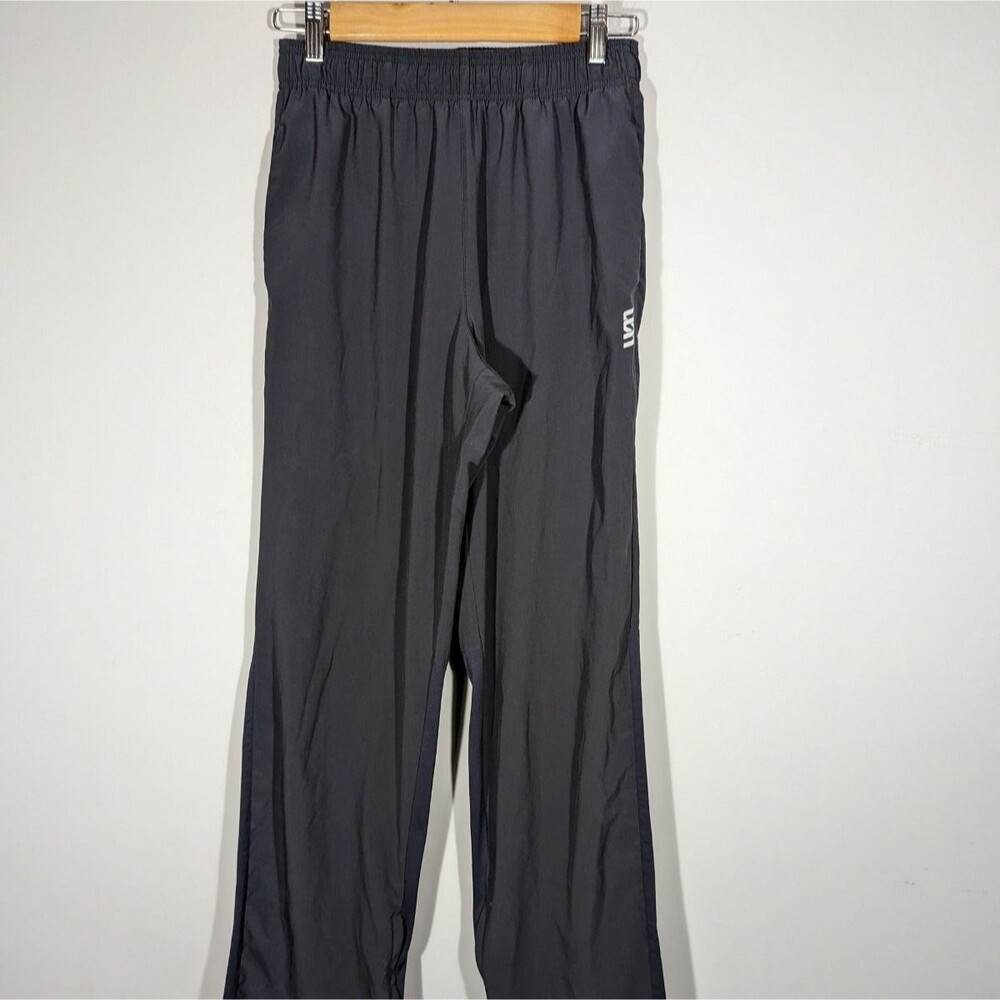 VRST Pants Men S Black Lightweight‎ Athletic Workout Joggers with Ankle Zippers
